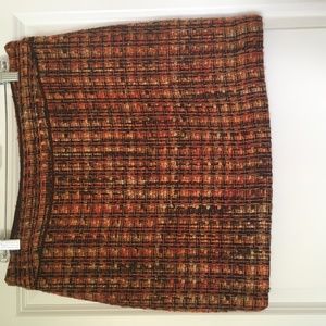 Plaid skirt for work (17")